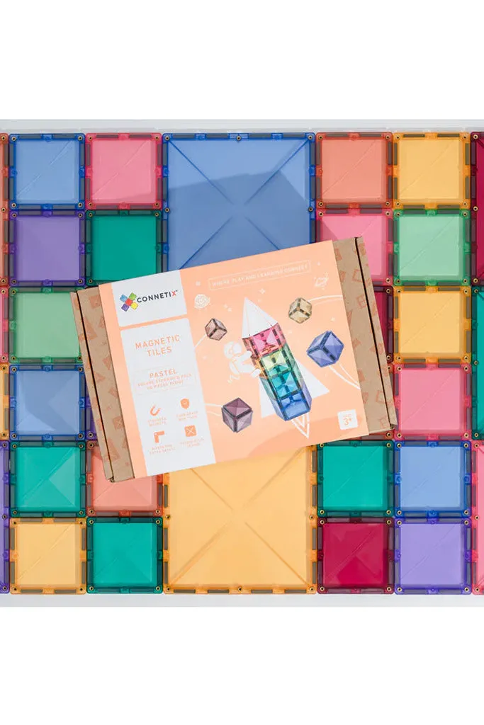 40 piece Pastel Square Pack