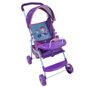 509 Mermaid Doll Travel System Stroller with Interactive Features