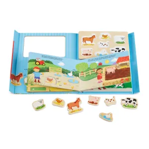 Book & Puzzle Play Set: On the Farm - 31591