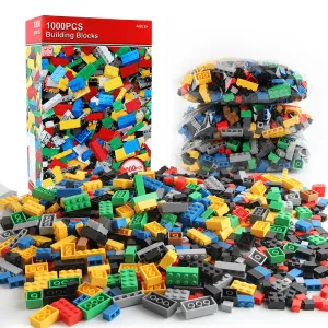 Classic City Bricks  Educational 1000Piece Building Block Set