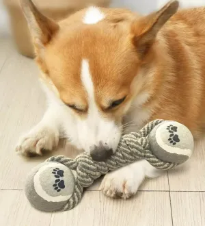 Dog Rope Chew Toy For Interactive Tug of War Fun