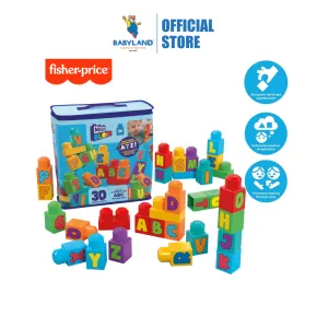 Fisher-Price Mega Bloks Value Abc Building Bag 30pcs (1y )