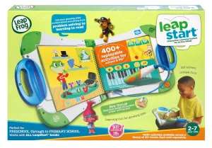 LeapFrog LeapStart Electronic Book, Educational and Interactive Playbook Toy for Toddler and Pre School Boys & Girls 2, 3, 4, 5, 6, 7 Year Olds, Green