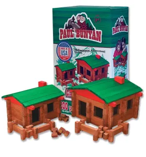 Log Cabin Building Set