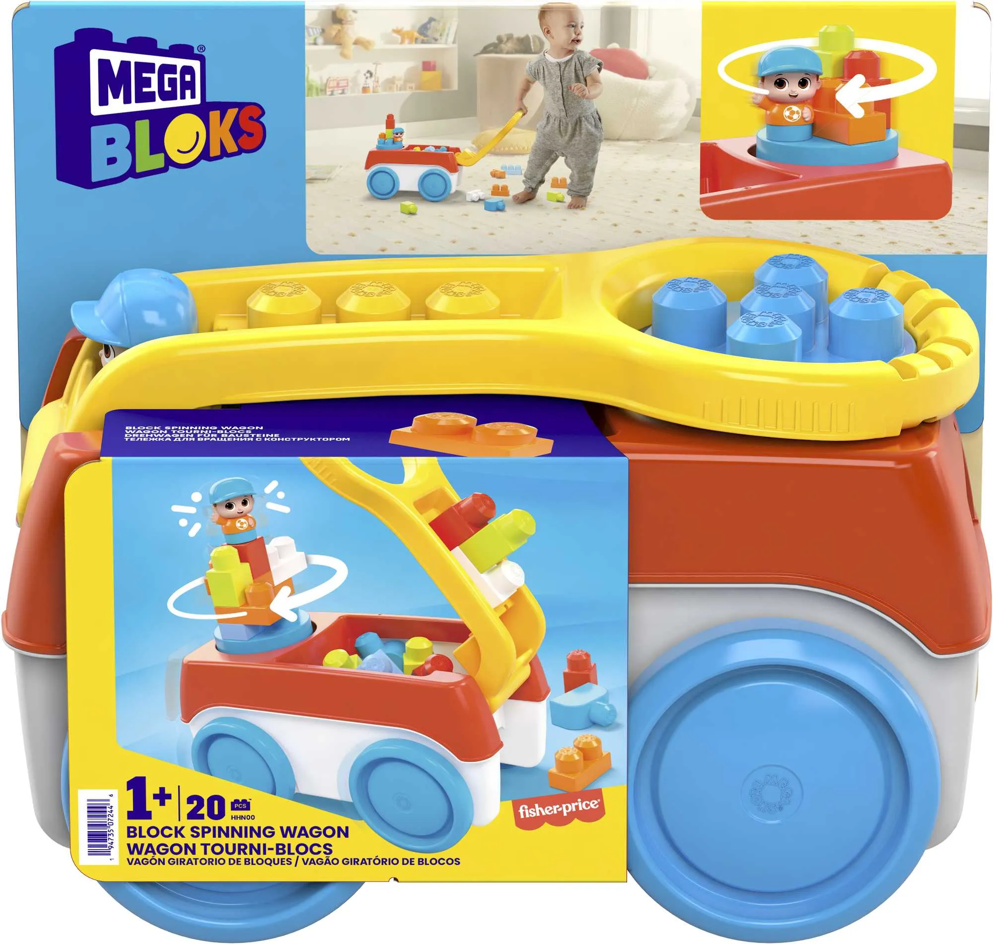 MEGA Bloks Block Spinning Wagon