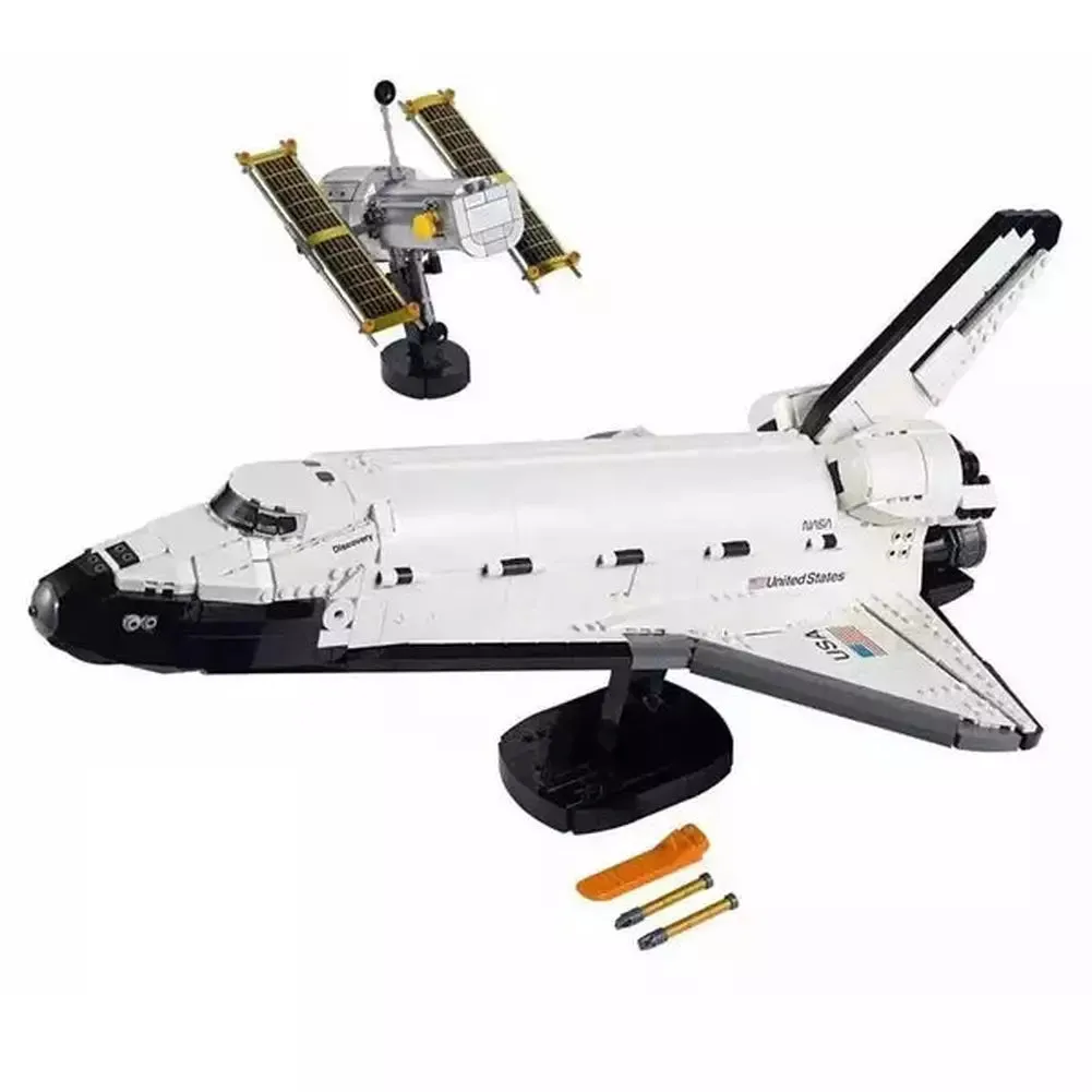 MOC  Compatible  63001 New 2354 Pcs Space Shuttle Model Building Blocks Bricks Space Agency Creative Toys Kids  Compatible 10283 IN STOCK