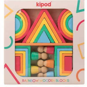 Montessori Rainbow Wooden Blocks