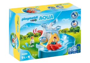 Playmobil 1.2.3 Aqua: Water Wheel Carousel 70268