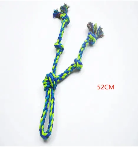 Rope Knot Dog Toys - Dental Health Chew And Interactive Toy